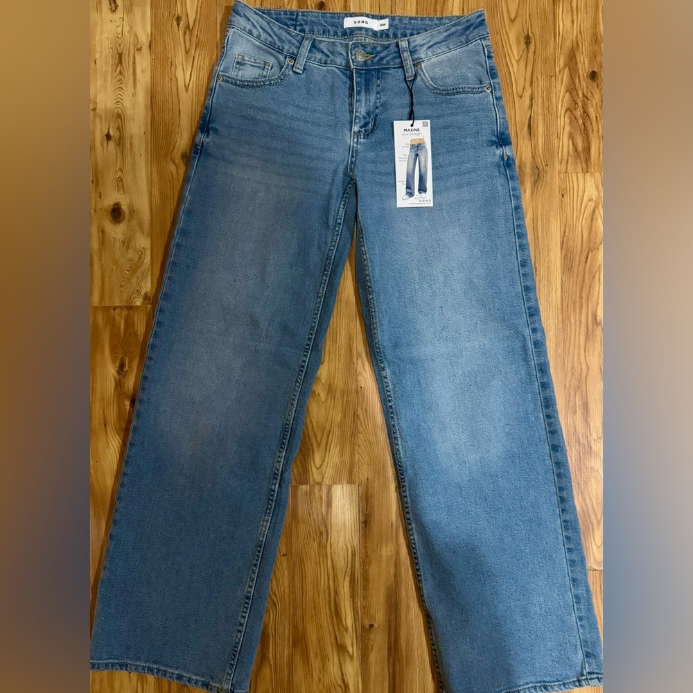 NWT 👖 SONG Wide-Leg Jeans Size 0|24